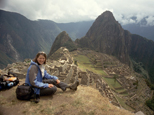 Multisporttour von Cusco in den Amazonas, Annette und Sven in Machu Picchu